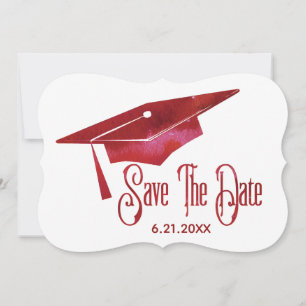Abschluss Save the Date schlicht Moderner Grad