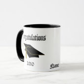Abschluss-Schale 2010, an gesetzt irgendwelchen Tasse (Vorderseite Links)