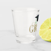 Abschluss-Schiebeglas Schnapsglas (Links)
