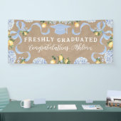 Abschluss-Schild Kraft Farbe Frisch Graduiert Banner (Messe)