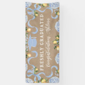 Abschluss-Schild Kraft Farbe Frisch Graduiert Banner (Vertikal)