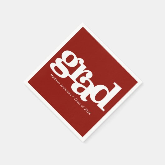 Abschluss, schlicht, modern, fett serviette (Ecke)