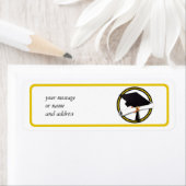 Abschluss School Colors Gold und Black (Insitu)