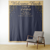 Abschluss & School Wiedersehen Fotoshop Hintergrun Wandteppich (Beispiel)