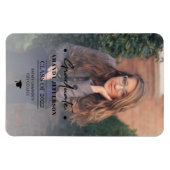 Abschluss Schuljahr Foto personalisierte Ma Magnet (Horizontal)