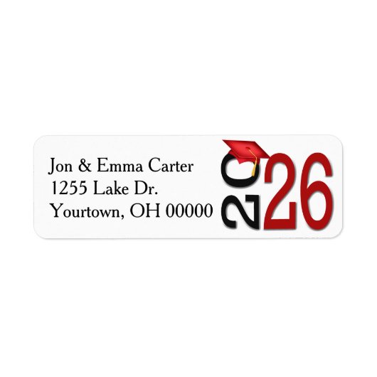 Abschluss Schwarz-Rot-Schulfarben 2025 (Vorne)