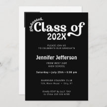 Abschluss Schwarz-Weiß-Foto auf der Rückseite