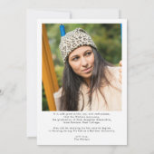 Abschluss Script 2 Fotos Grad 2025 Ankündigung (Rückseite)