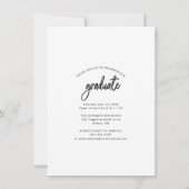 Abschluss-Script-Foto-Abschlussfeier-Open-House Einladung (Rückseite)