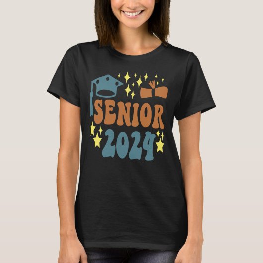 Abschluss Senior 2024 T-Shirt (Vorderseite)