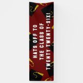 Abschluss Senior Class 2025 Banner (Vertikal)