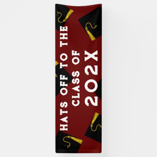 Abschluss Senior Class 2025 Banner (Vertikal)
