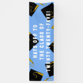 Abschluss Senior Class 2025 Banner (Vertikal)