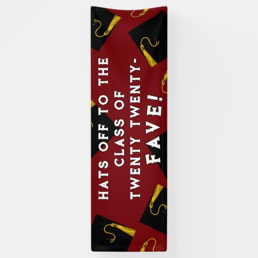 Abschluss Senior Class 2025 Banner (Vertikal)