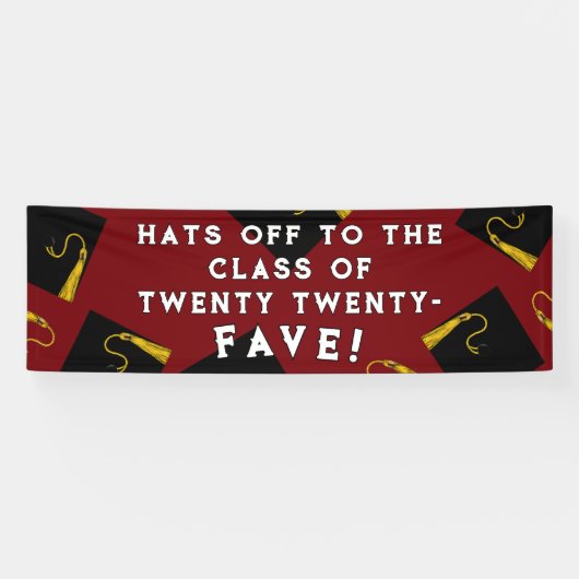 Abschluss Senior Class 2025 Banner (Horizontal)