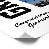 Abschluss Senior Year Graduate Foto Collage Poster (Ecke)