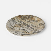 Abschluss Seniors Pappteller (Schrägansicht)