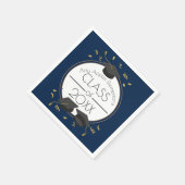 Abschluss Serviette-Klasse von 2020, 2019, 2021, 2 Serviette (Ecke)