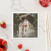 Abschluss-Servietten Serviette (Beispiel)