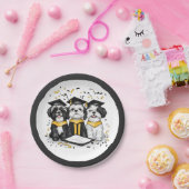 Abschluss Shih Tzu Dogs Pappteller (Party)