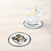 Abschluss Shih Tzu Dogs Untersetzer (Vor Ort)