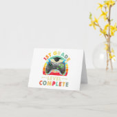 Abschluss-Shirt der 1. Stufe Vollständiges Video-G Karte (Gelbe Blume)