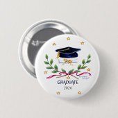 Abschluss-Sieg-Button Klasse 2026 Button (Vorne & Hinten)