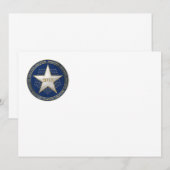 Abschluss Siegel Ankündigung (Vorne/Hinten)