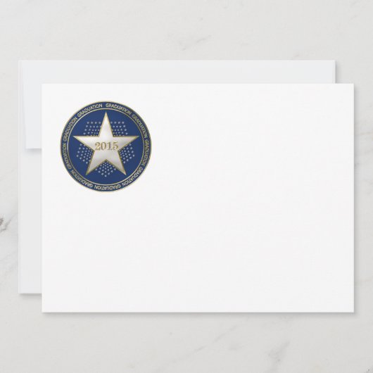 Abschluss Siegel Ankündigung (Vorderseite)