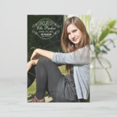 Abschluss Siegel Foto Abschluss Ankündigung (Stehend Vorderseite)