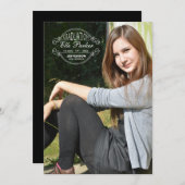 Abschluss Siegel Foto Abschluss Ankündigung (Vorne/Hinten)