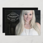 Abschluss Siegel Foto Abschluss Ankündigung (Vorne/Hinten)