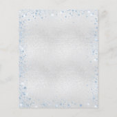 Abschluss silber-hellblau-Haushaltseinladung (Rückseite)