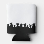 Abschluss-Silhouetten oder Wiedersehen-Dosenkühler Dosenkühler (Rückseite)