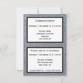 Abschluss Silver Sparkle Black Ankündigung (Rückseite)