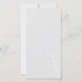 Abschluss Simple Foliage Foto Aqua (Rückseite)