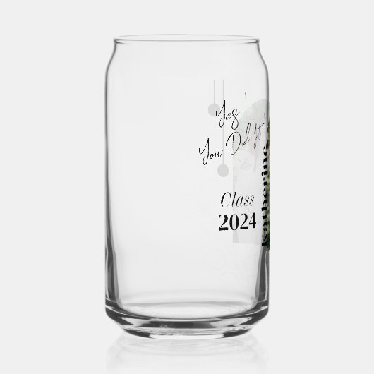 Abschluss Simple Foliage Foto Aqua Dosenglas (Rechts)