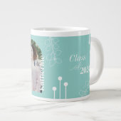 Abschluss Simple Foliage Foto Aqua Jumbo-Tasse (Vorderseite Rechts)