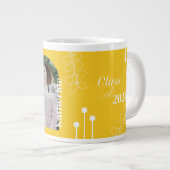 Abschluss Simple Foliage Foto Mustard Jumbo-Tasse (Vorderseite Rechts)