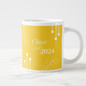 Abschluss Simple Foliage Foto Mustard Jumbo-Tasse (Rechts)