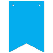 Abschluss "Sky Blue and White School Colors" Wimpelkette (Erste Fahne)