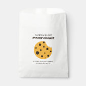 Abschluss Smart Cookie mit individuellem Namen Geschenktütchen (Vorderseite)