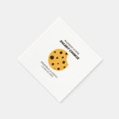 Abschluss Smart Cookie mit individuellem Namen Serviette (Ecke)