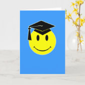 Abschluss Smile Card Karte (Gelbe Blume)