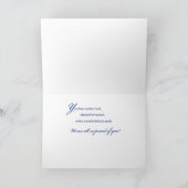 Abschluss Son Hat Karte (Innenseite)