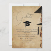 Abschluss Son I Rustikale Ankündigung (Vorderseite)