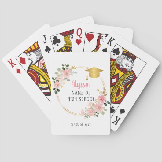Abschluss Souvenir Spielkarten (Rückseite)