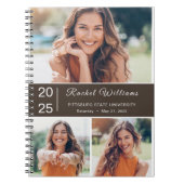 Abschluss-Spiral-Notebook-Universität 2025 Notizblock (Vorderseite)