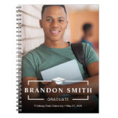 Abschluss-Spiral-Notebook-Universität 2025 Notizblock (Vorderseite)