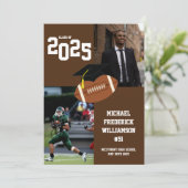 Abschluss Sports Brown Ankündigung (Stehend Vorderseite)